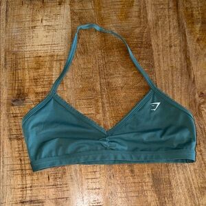 Gymshark Teal Halter Sports Bra